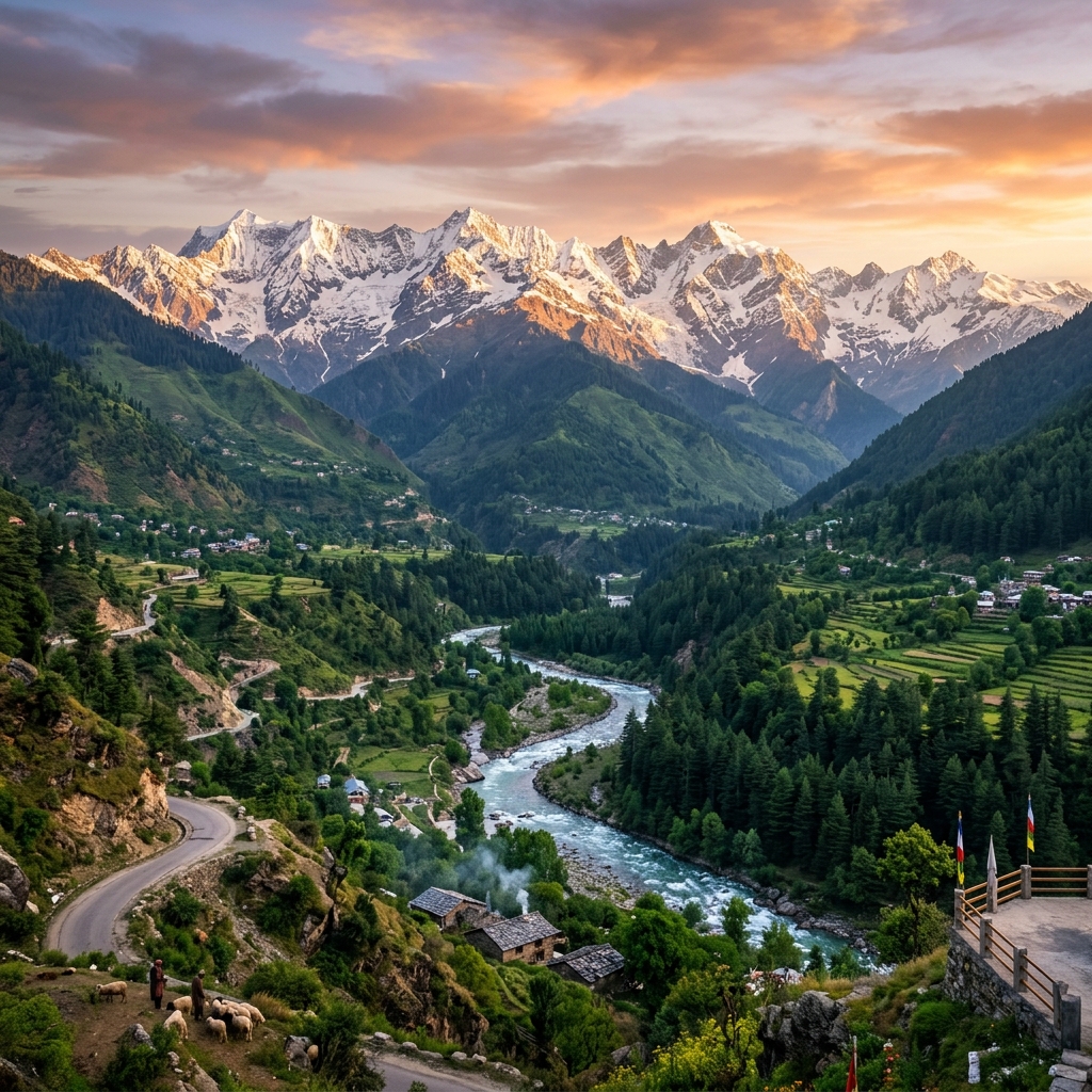 Himachal Pradesh Himalayan landscape